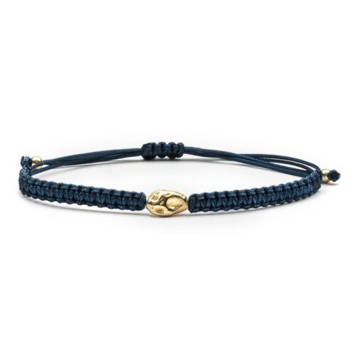 Golden Nuggets Bracelet With Golden Spheres