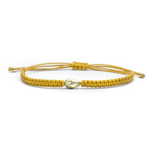 Golden Nuggets Bracelet With Golden Spheres